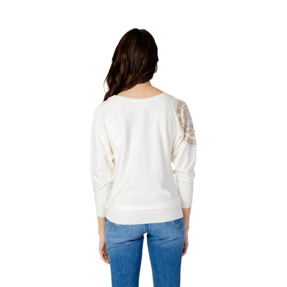 White Viscose Sportswear