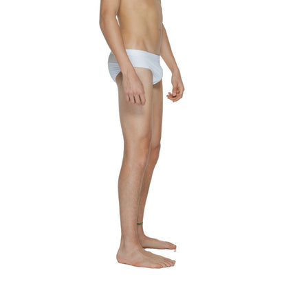 Traje de baño de poliamida blanca