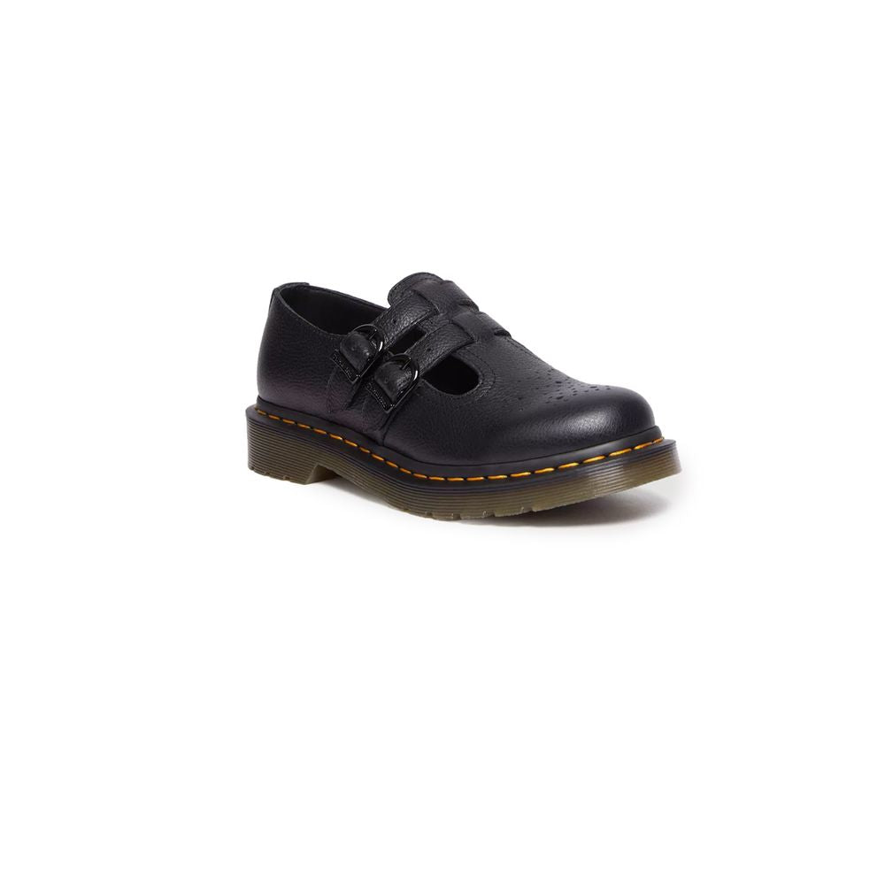 Black Leather Platform