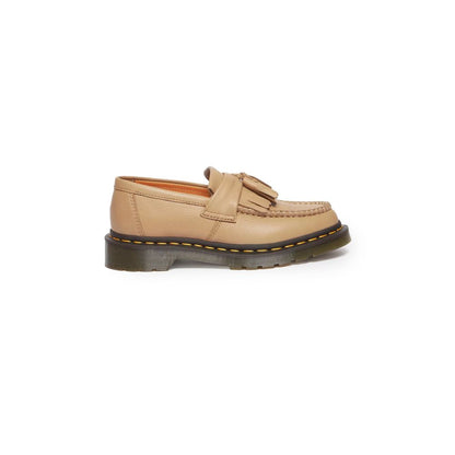 Beige Leather Platform