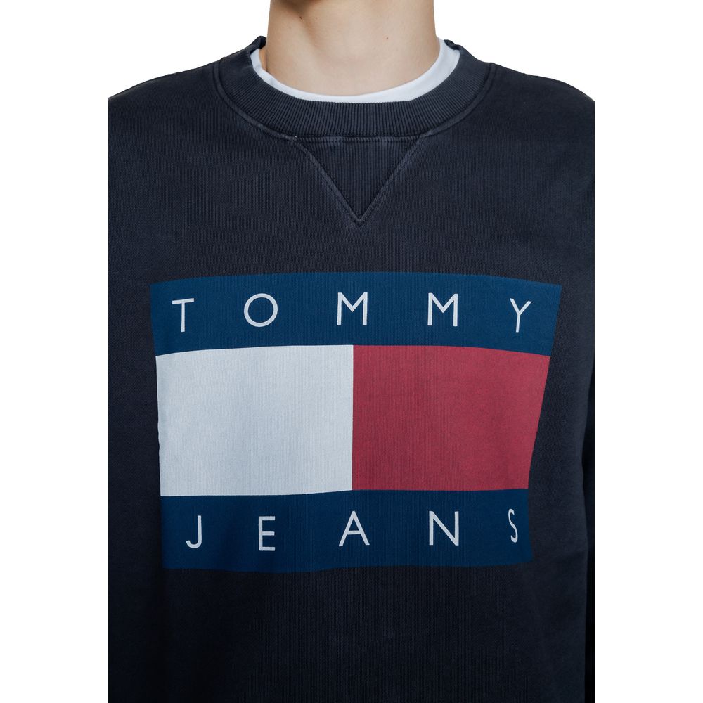 Black Cotton Sweatshirt