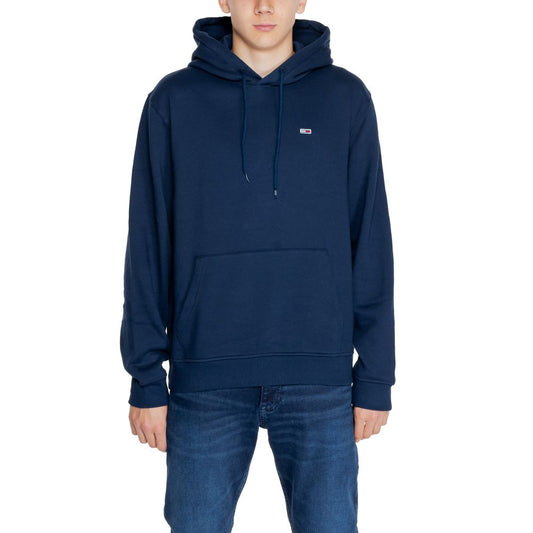 Blue Recycled Cotton Hoody