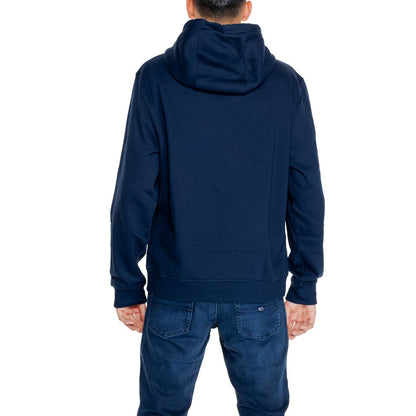 Blue Recycled Cotton Hoody