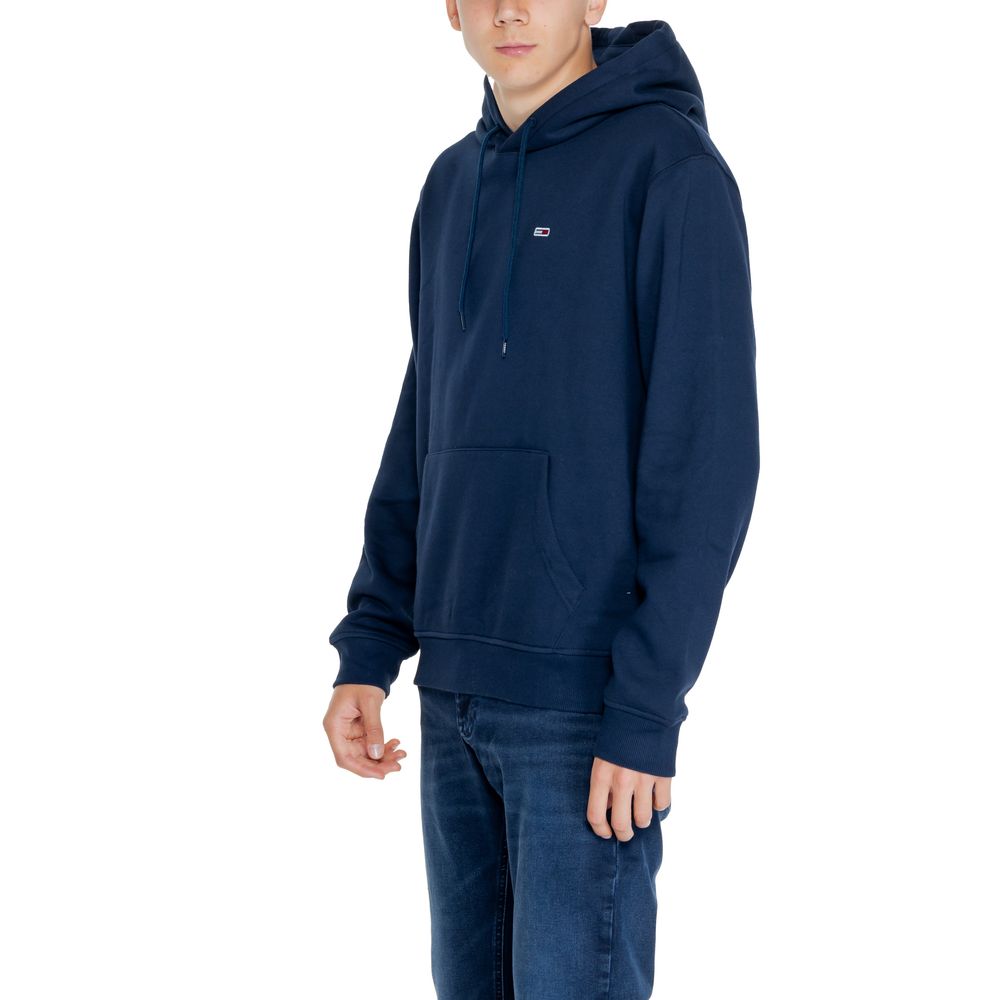 Blue Recycled Cotton Hoody