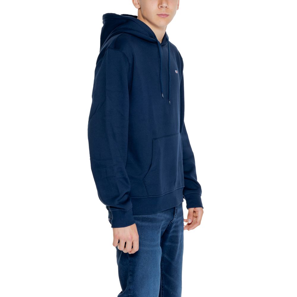 Blue Recycled Cotton Hoody