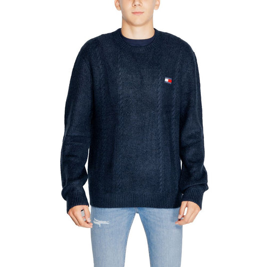 Blue Marabou Sweater