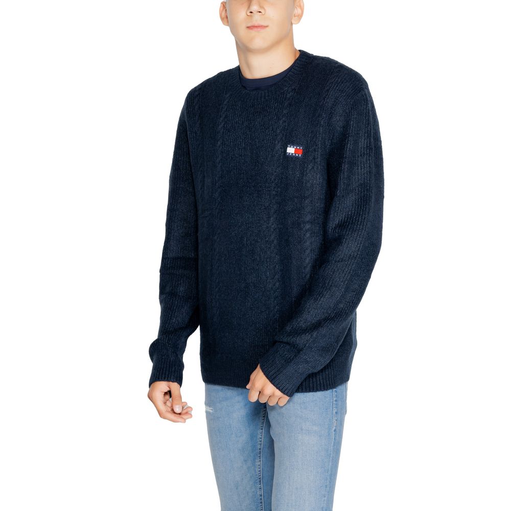 Blue Marabou Sweater