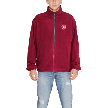 Chaqueta de poliéster azul