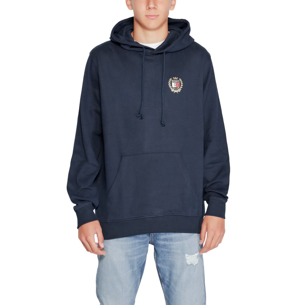 Blue Cotton Hoody