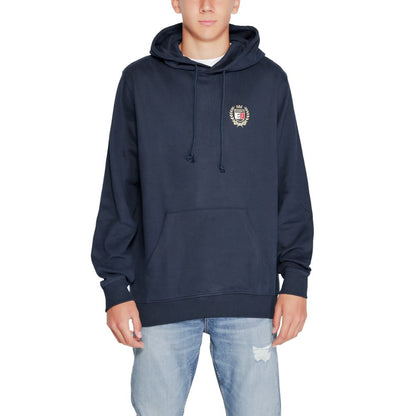 Blue Cotton Hoody