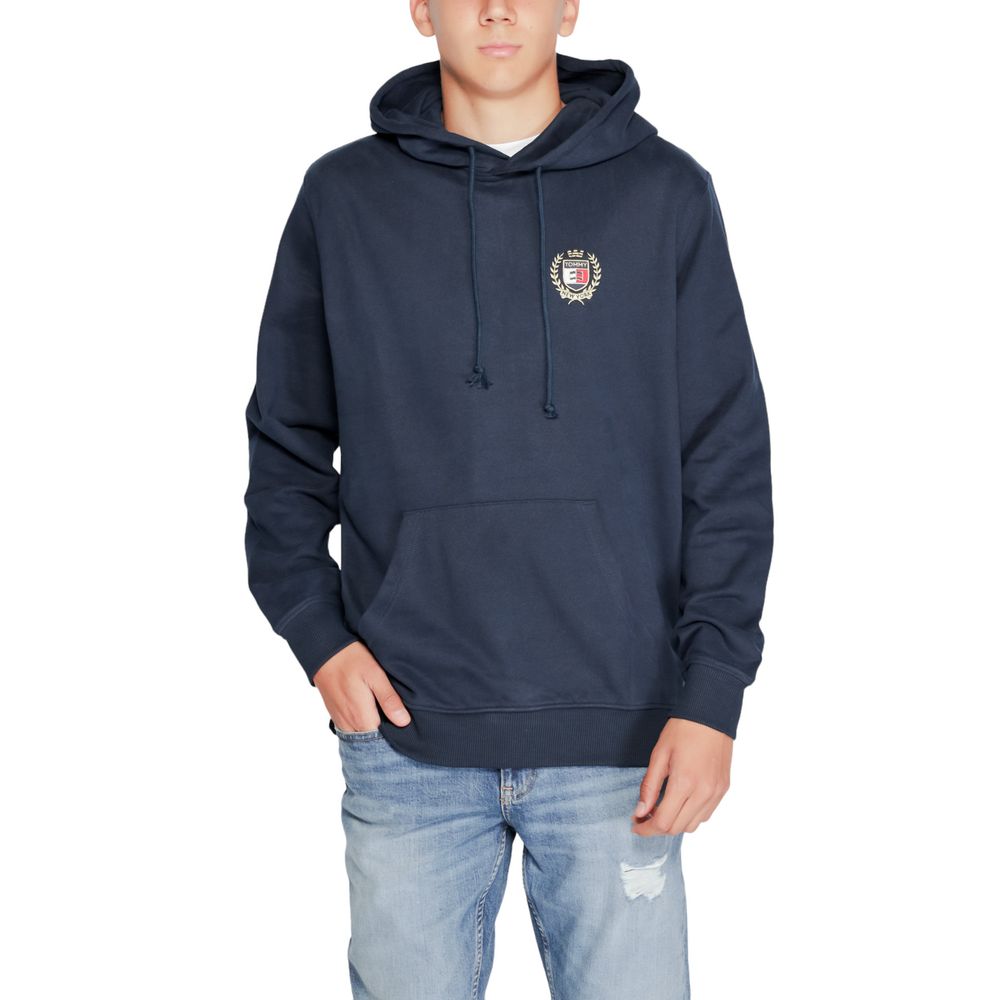 Blue Cotton Hoody