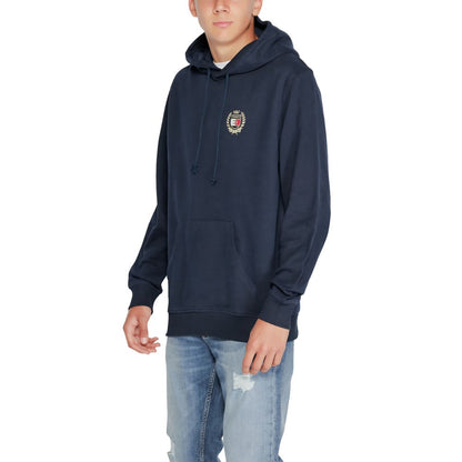 Blue Cotton Hoody