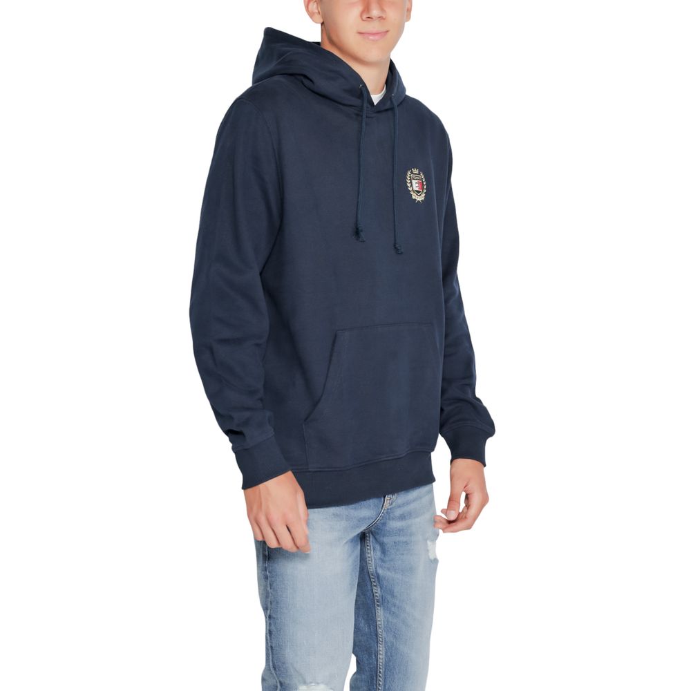 Blue Cotton Hoody