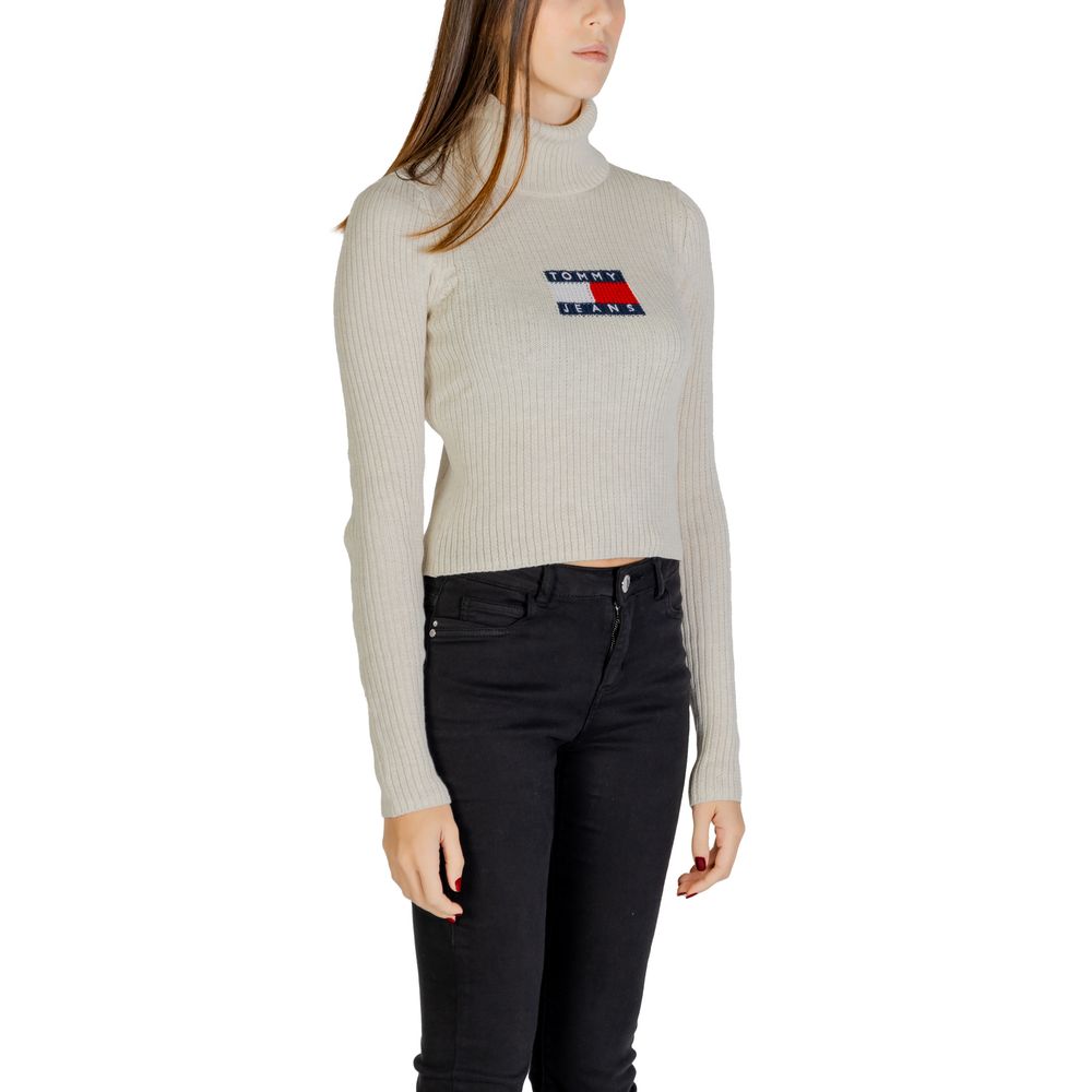 Suéter de poliéster beige