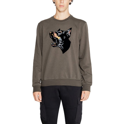 Green Cotton Sweatshirt