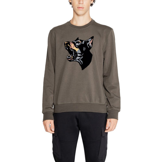 Green Cotton Sweatshirt
