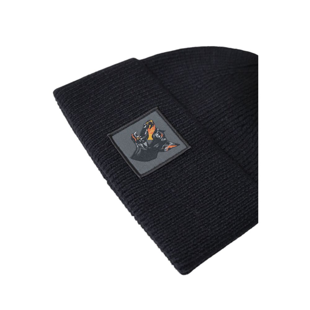 Sombreros y gorras de lana negra