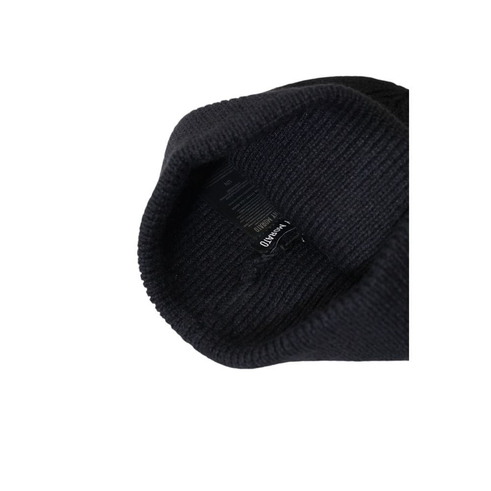 Sombreros y gorras de lana negra