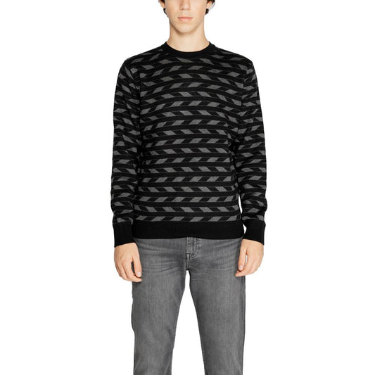Black Marabou Sweater