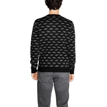 Black Marabou Sweater