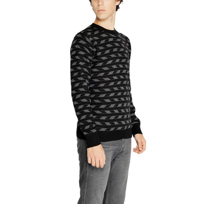 Black Marabou Sweater