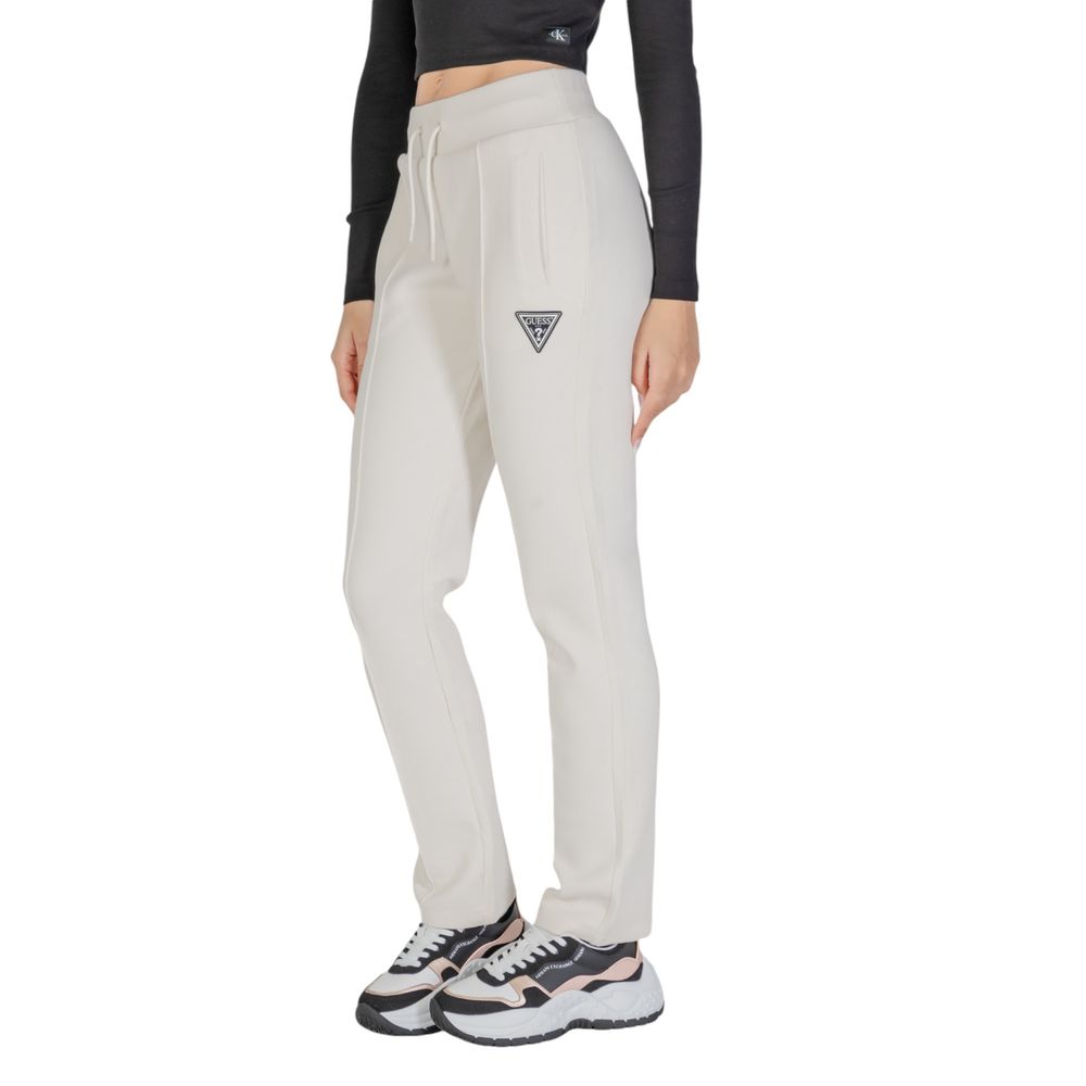Cream Cotton Joggers Workout Pant