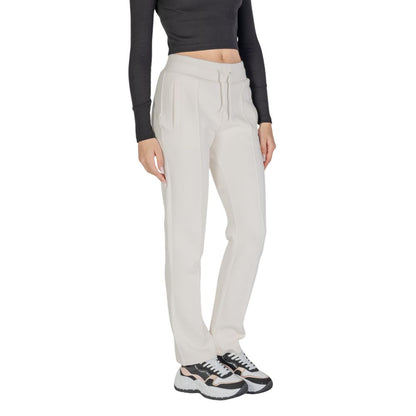 Cream Cotton Joggers Workout Pant