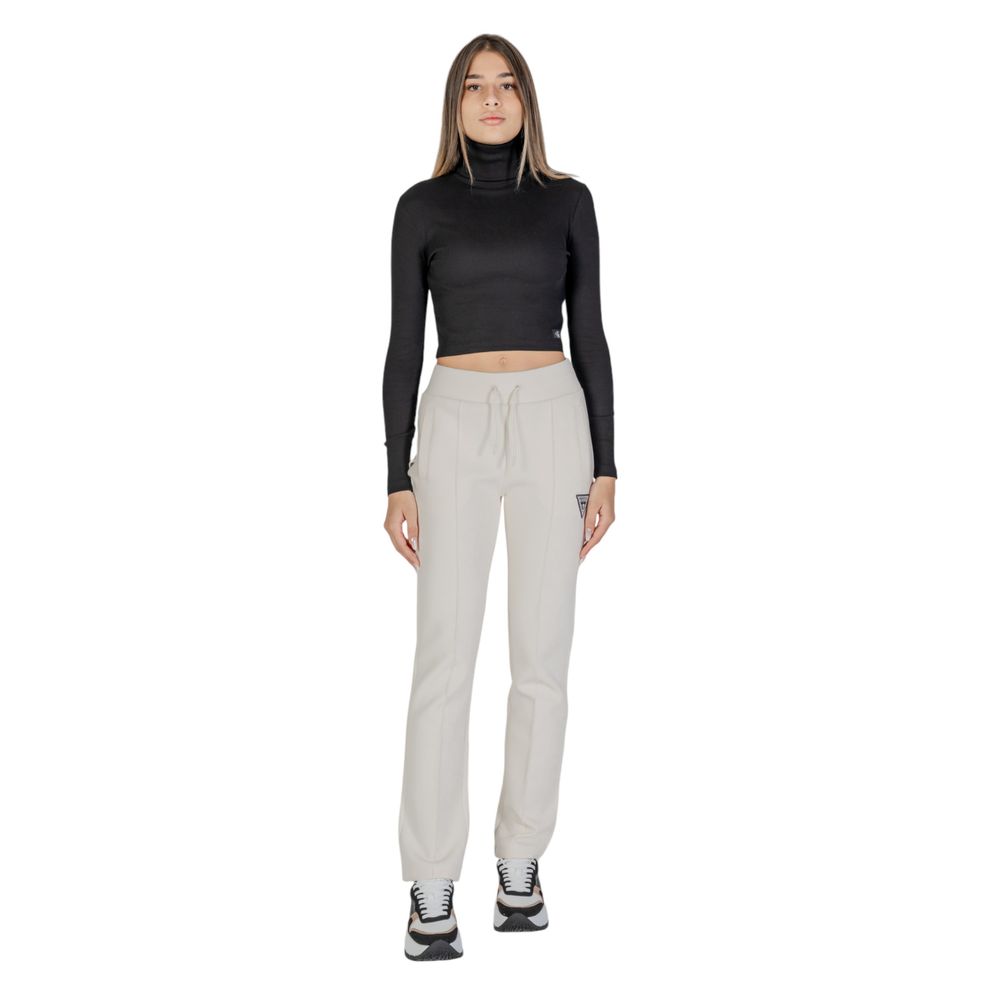 Cream Cotton Joggers Workout Pant