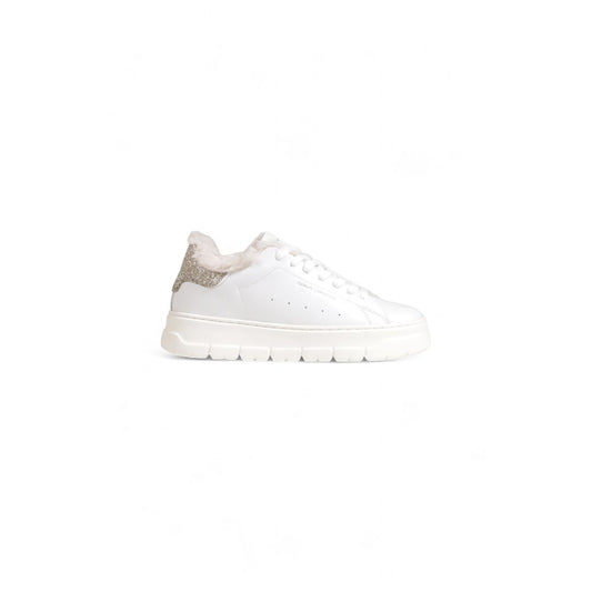 Zapatillas de piel blanca