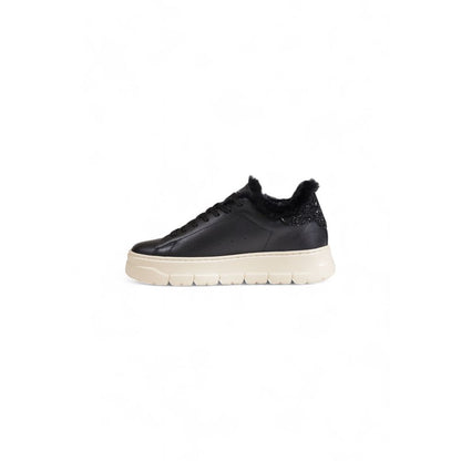 Zapatillas de cuero negras
