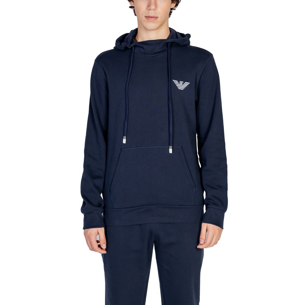 Blue Cotton Hoody