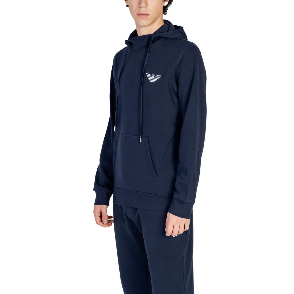 Blue Cotton Hoody