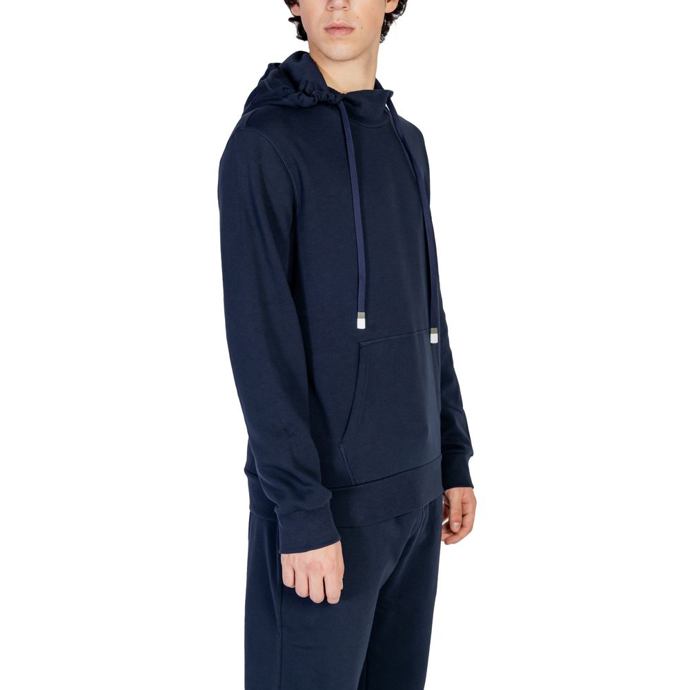 Blue Cotton Hoody