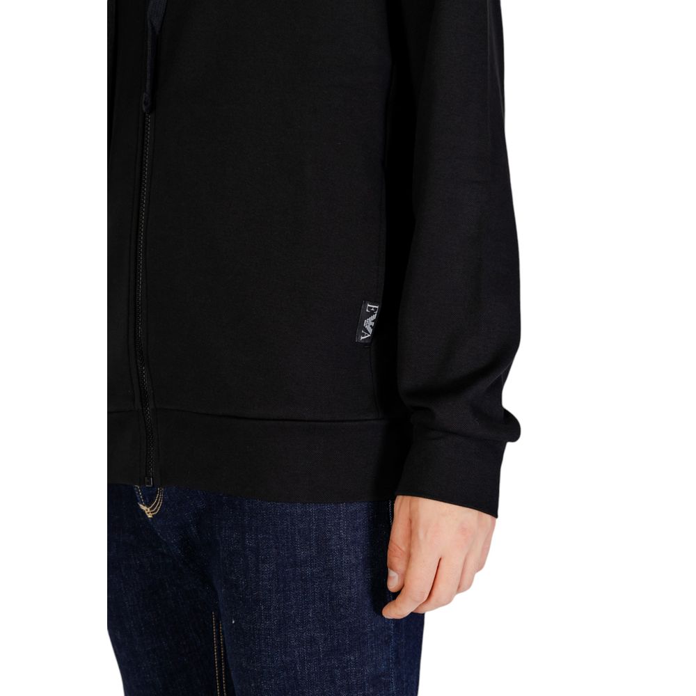 Black Polyester Hoody