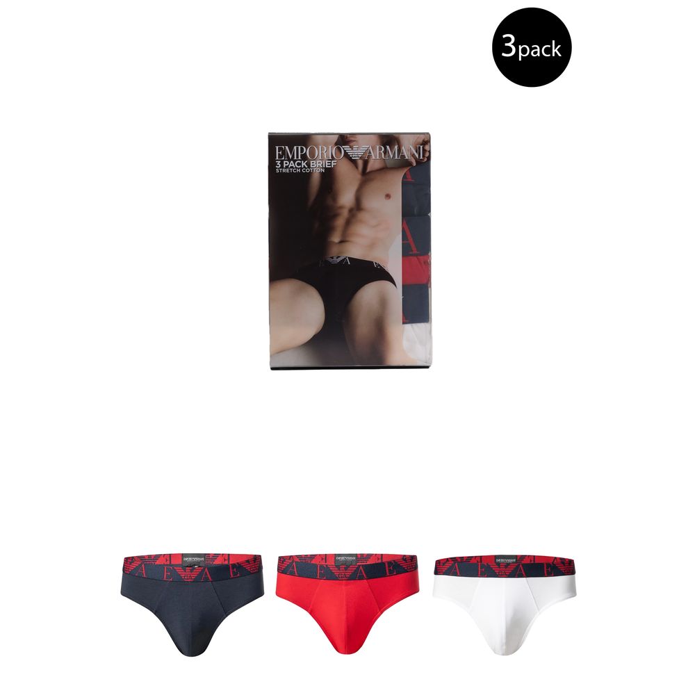 Ropa interior de algodón rojo