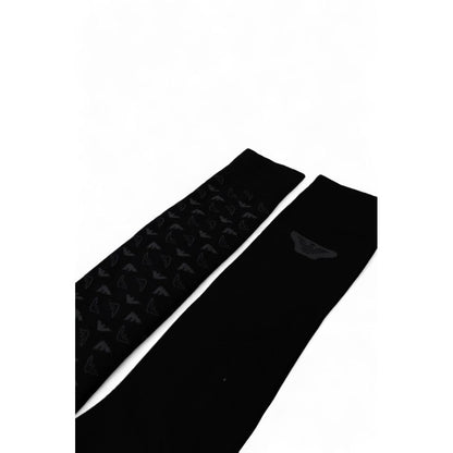 Calcetín de algodón negro