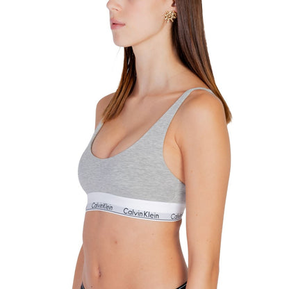 Ropa interior de algodón gris
