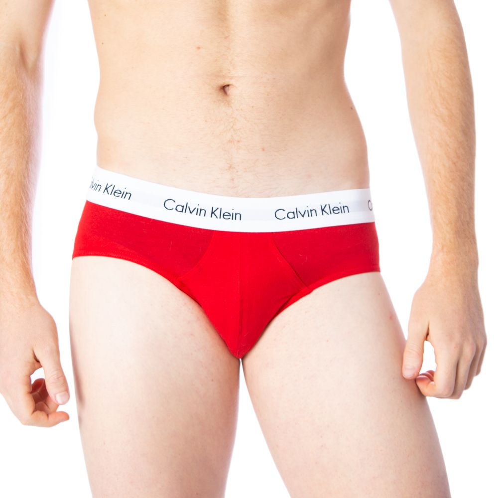 Ropa interior de algodón rojo