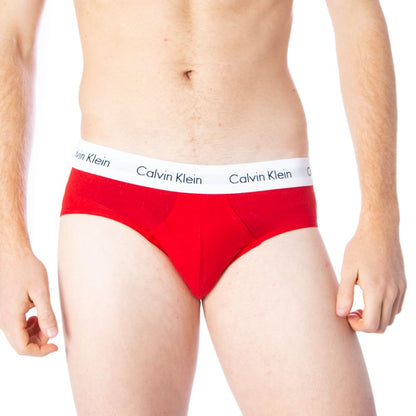 Ropa interior de algodón rojo