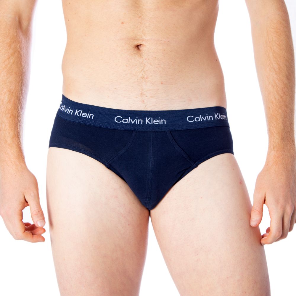 Ropa interior de algodón azul