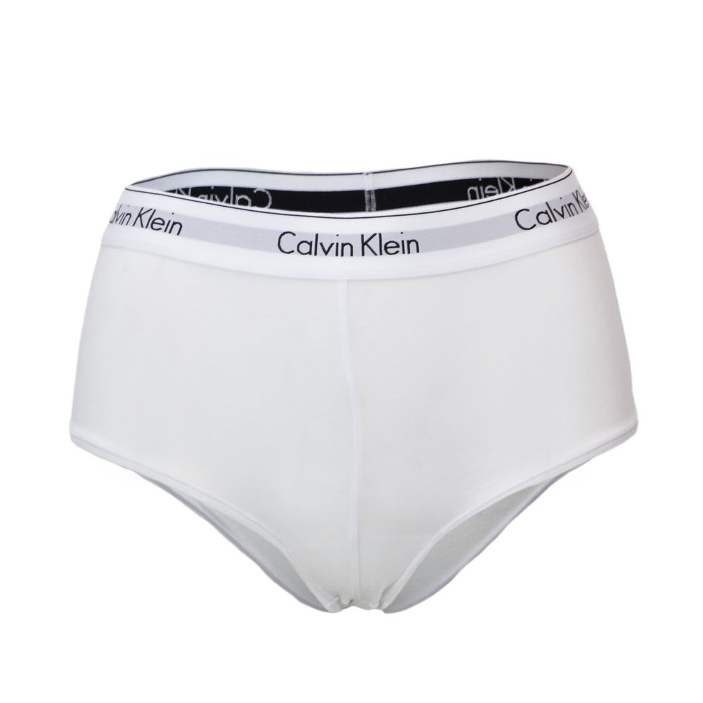 Ropa interior de algodón blanco