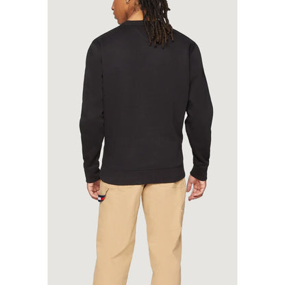 Black Cotton Sweatshirt