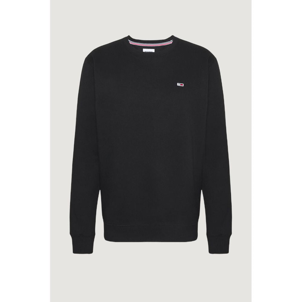 Black Cotton Sweatshirt