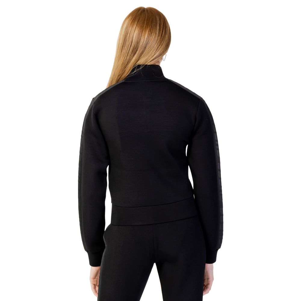 Black Viscose Sweatshirt