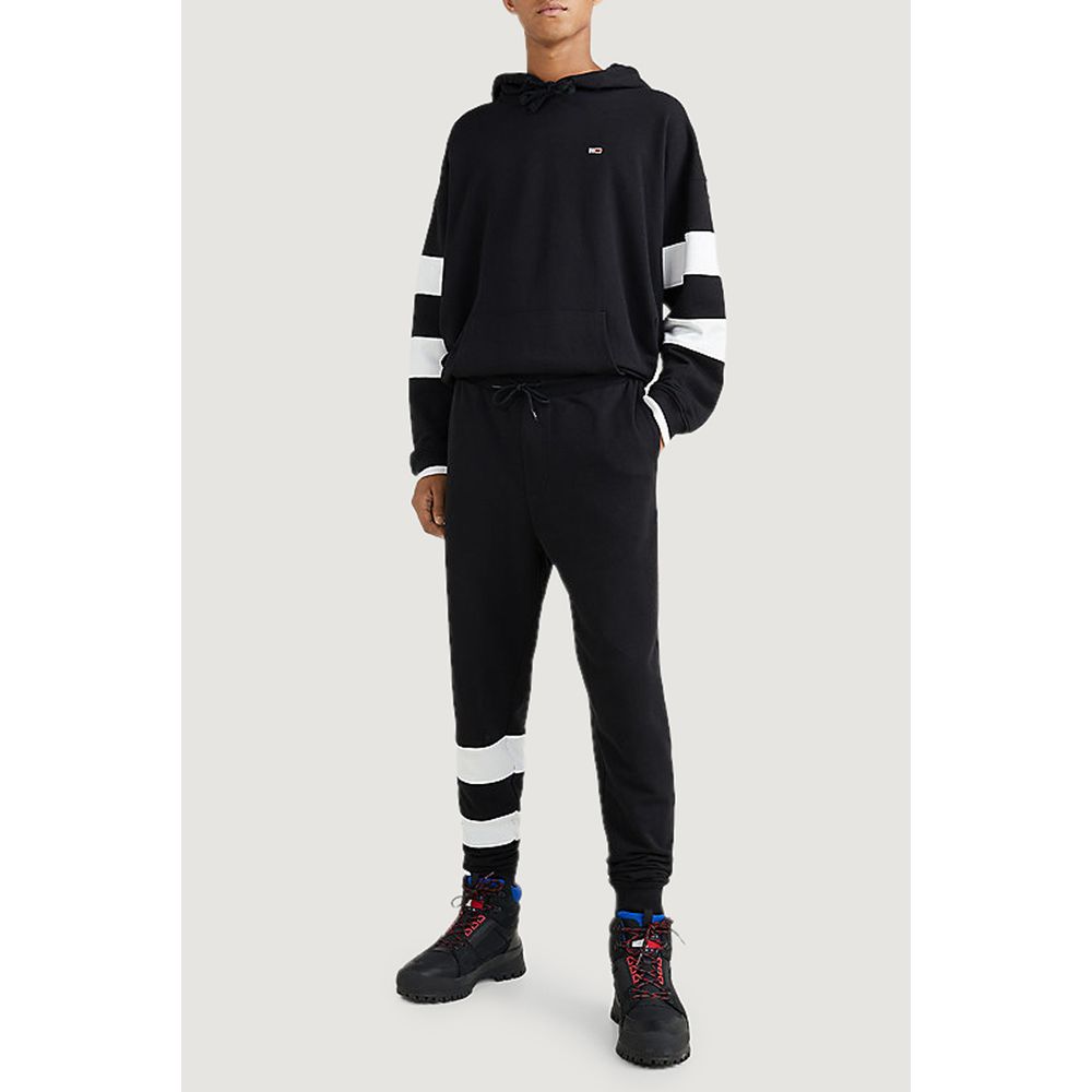 Black Cotton Joggers Workout Pant