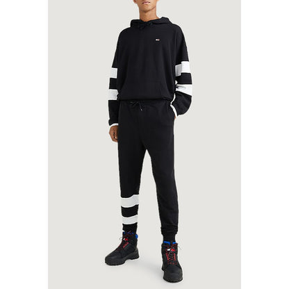 Black Cotton Joggers Workout Pant