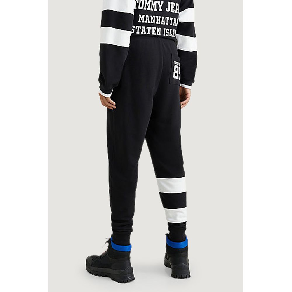 Black Cotton Joggers Workout Pant