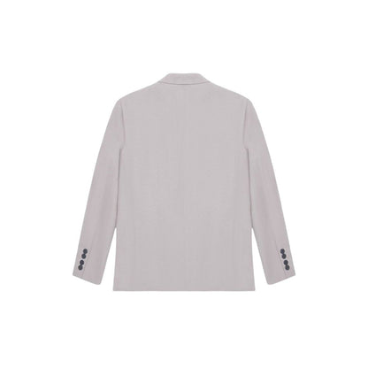 Traje de tencel gris