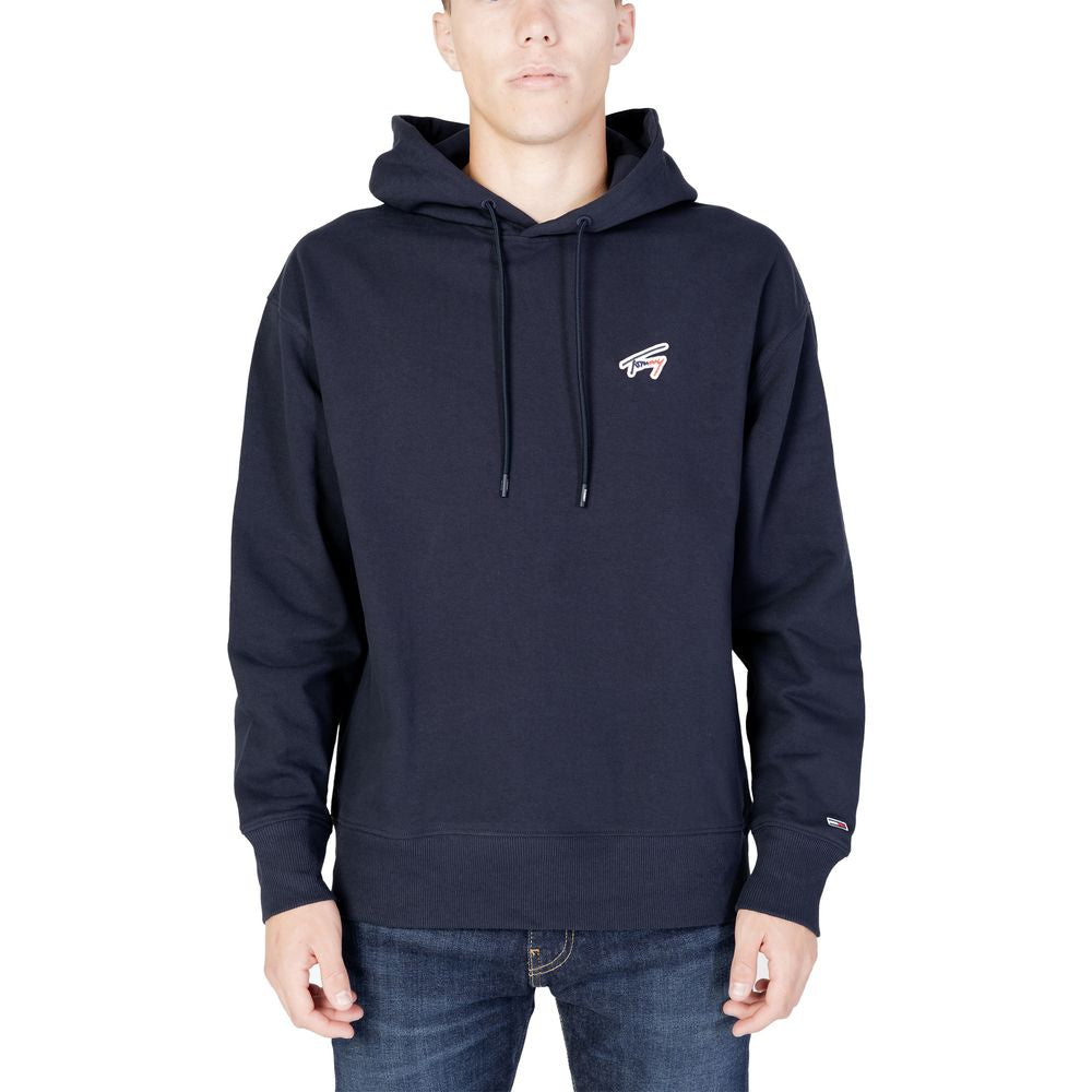 Blue Cotton Hoody