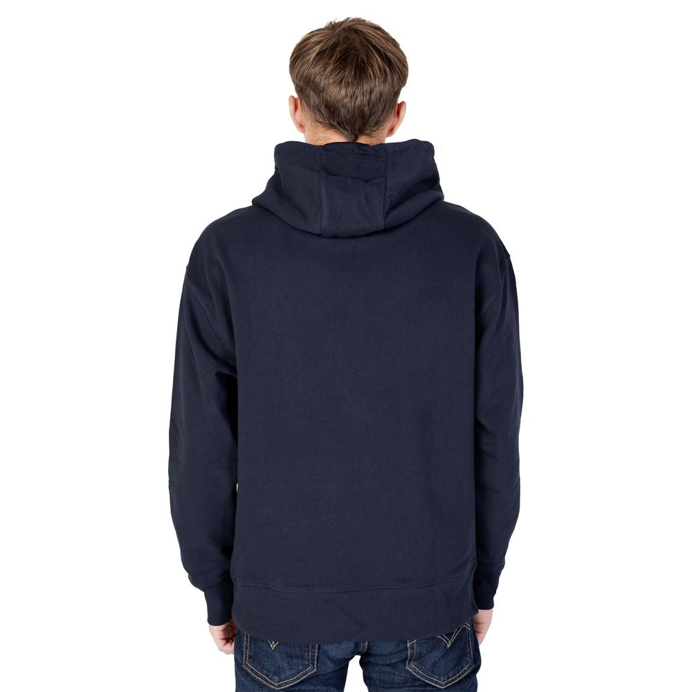 Blue Cotton Hoody